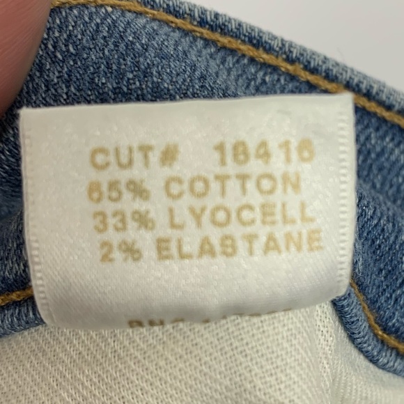 NWT J Brand Destroyed Mid Rise Capri Skinny Jean - Picture 5 of 5